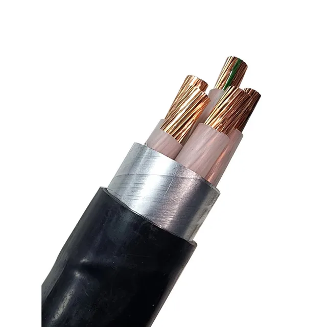 High Quality XLPE Insulated YJV Cable with 4MM to 400MM2 Copper 2 3 4 5 Core PVC for Equipment