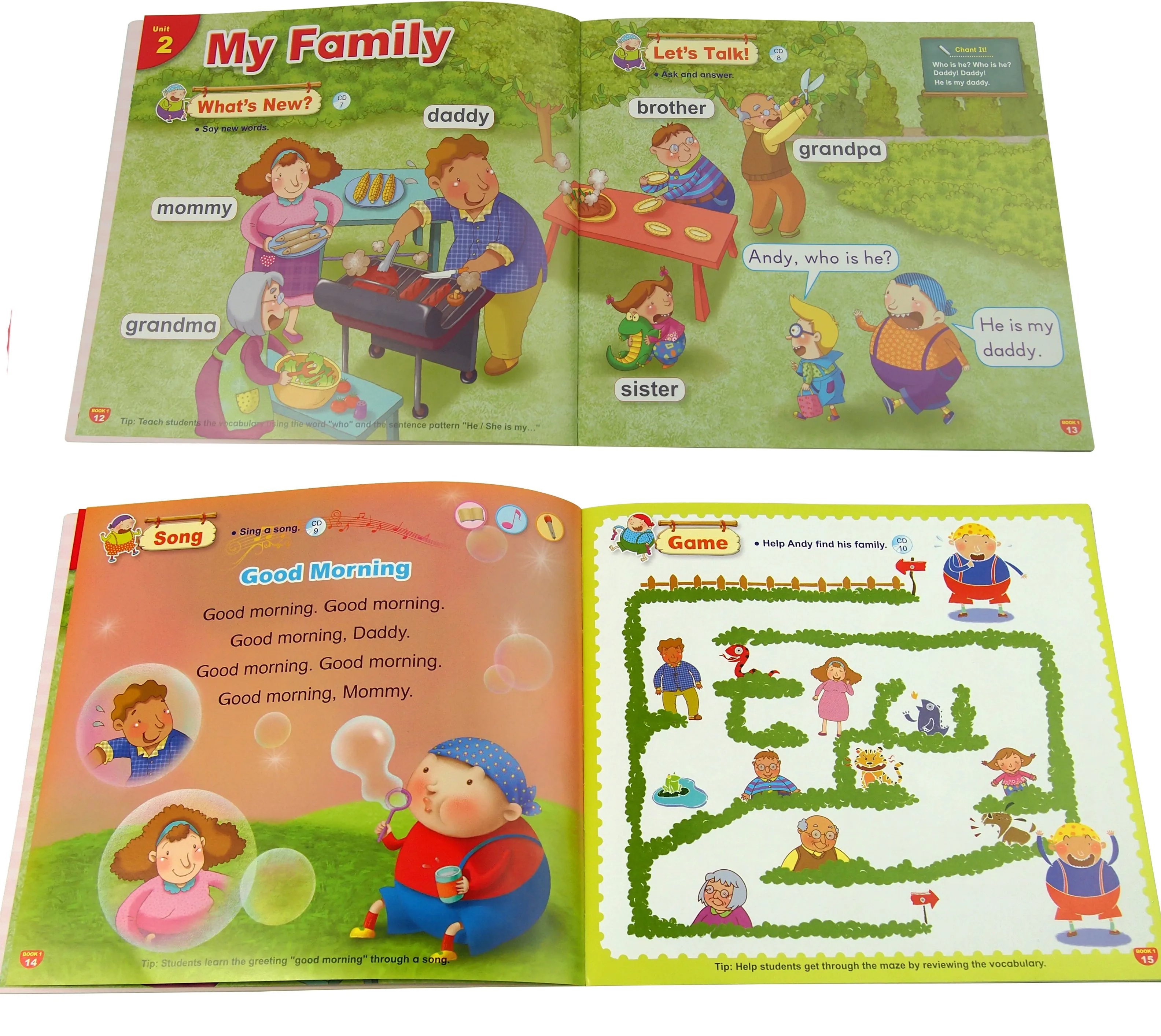 Study Reader Talkingpen Music Audio Books Colorful Themes Pictures Kindergarten Children English Books