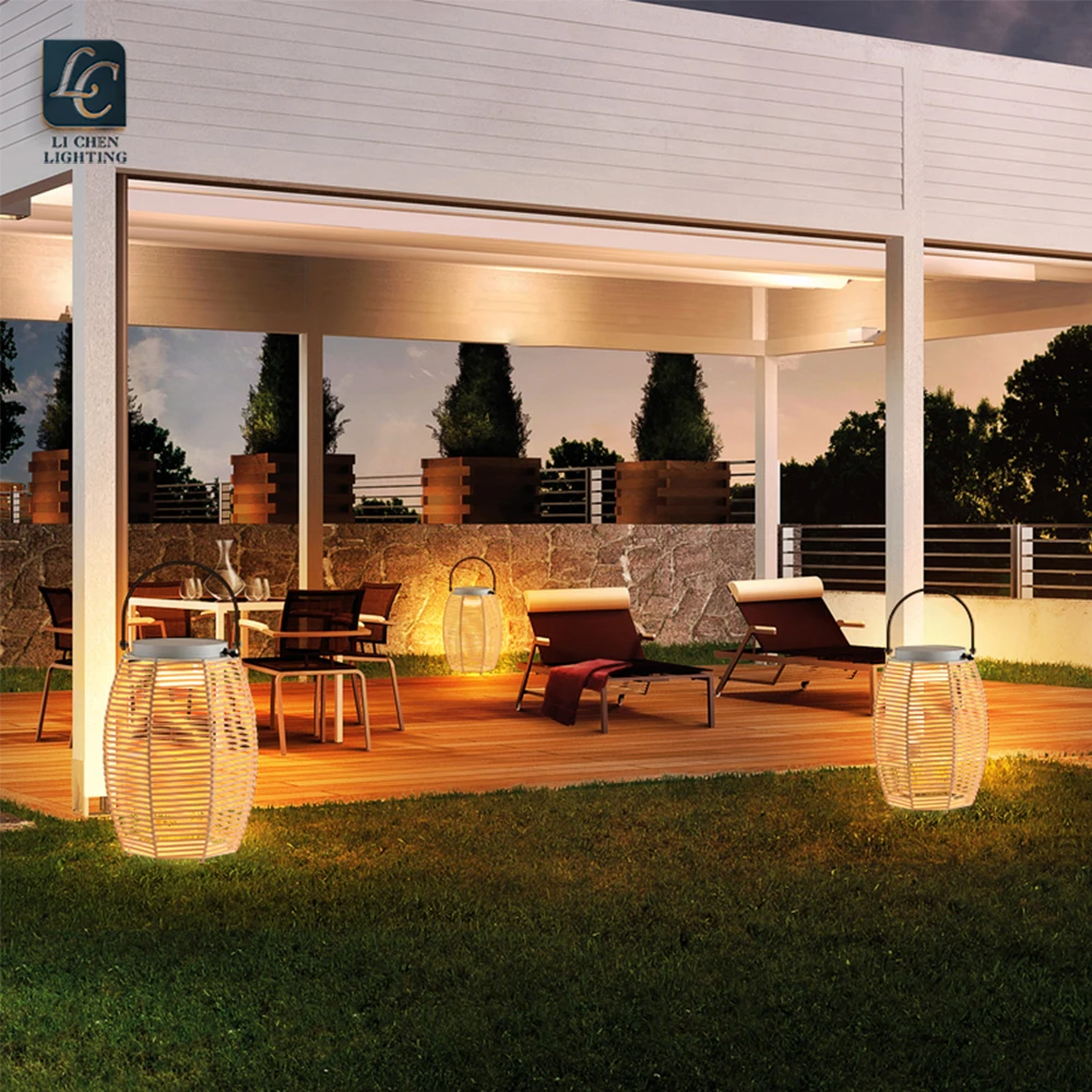 HW05 Portable Solar Lawn Lamp Waterproof Garden Landscape Light Outdoor Garden Lighting   