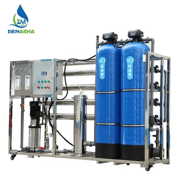 DMS 2 ton reverse osmosis ro water system treatment plant 2000 lph water treatment machinery reverse osmosis