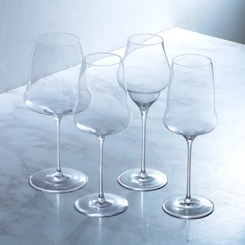 Ultra-thin Cloud Shape Light Luxury Goblet Crystal Red Wine Glass