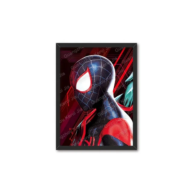 288 Design Wholesale Custom ecofriendly DBZ Marvel Messi Ronaldo Horrible movie Chainsaw man 3D Flip Lenticular Anime Poster