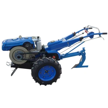 Single Cylinder Engine Kubota Hood Hand Held Mini Tractor