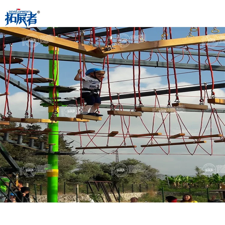 Layers Outdoor Ropes Course Adventure for Kids Adults