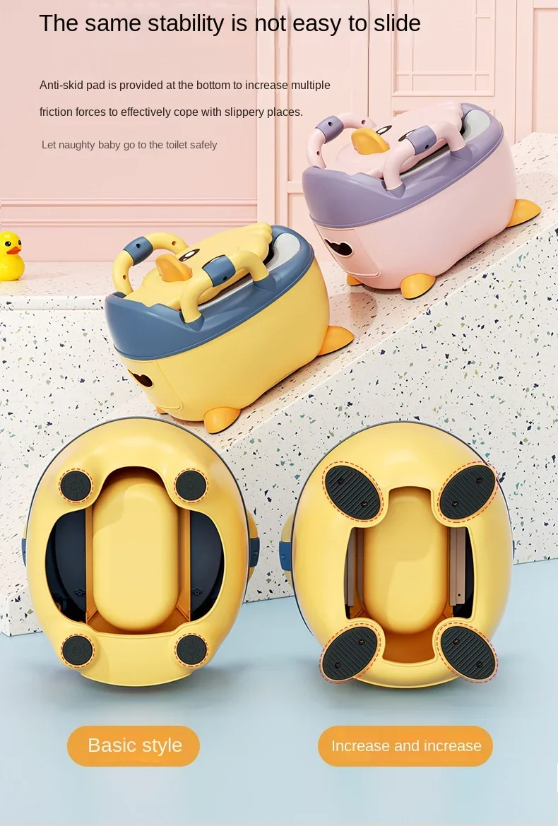 New Baby Items Cartoon Infant Potty Children's Toilet Chamber Pot