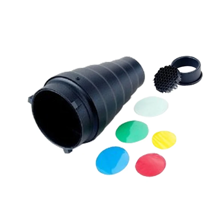 Flashlight Conical Snoot Lamplet Kit Cellular Net 5 Pcs - View #2