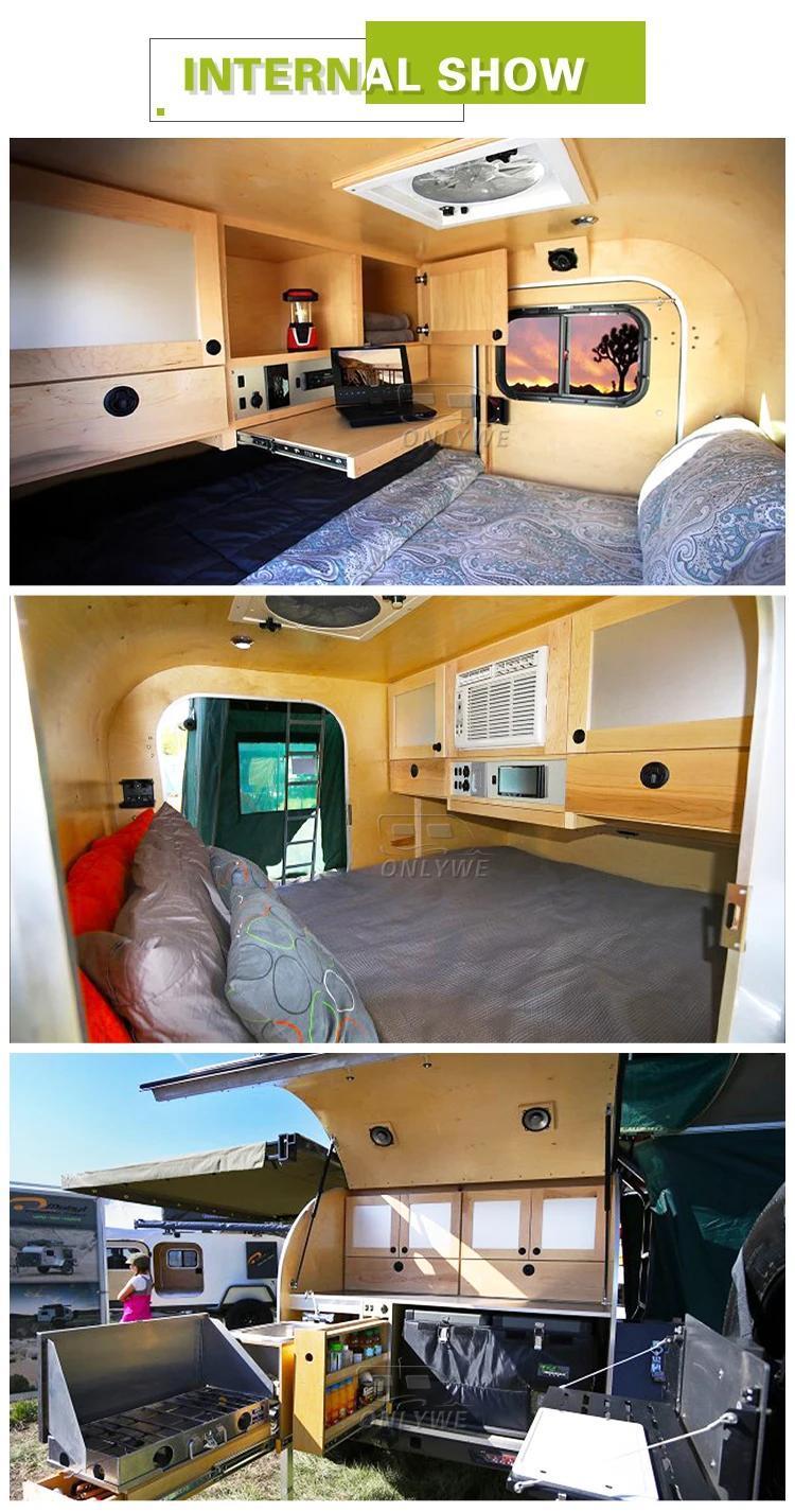 Onlywe Custom Offroad Travel Trailers Mini Off Road Camper Trailer ...