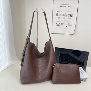 Fashion Button Sac a Main Femme Polyester Daily Life Womens Shoulder Bags Women's Tote Bags