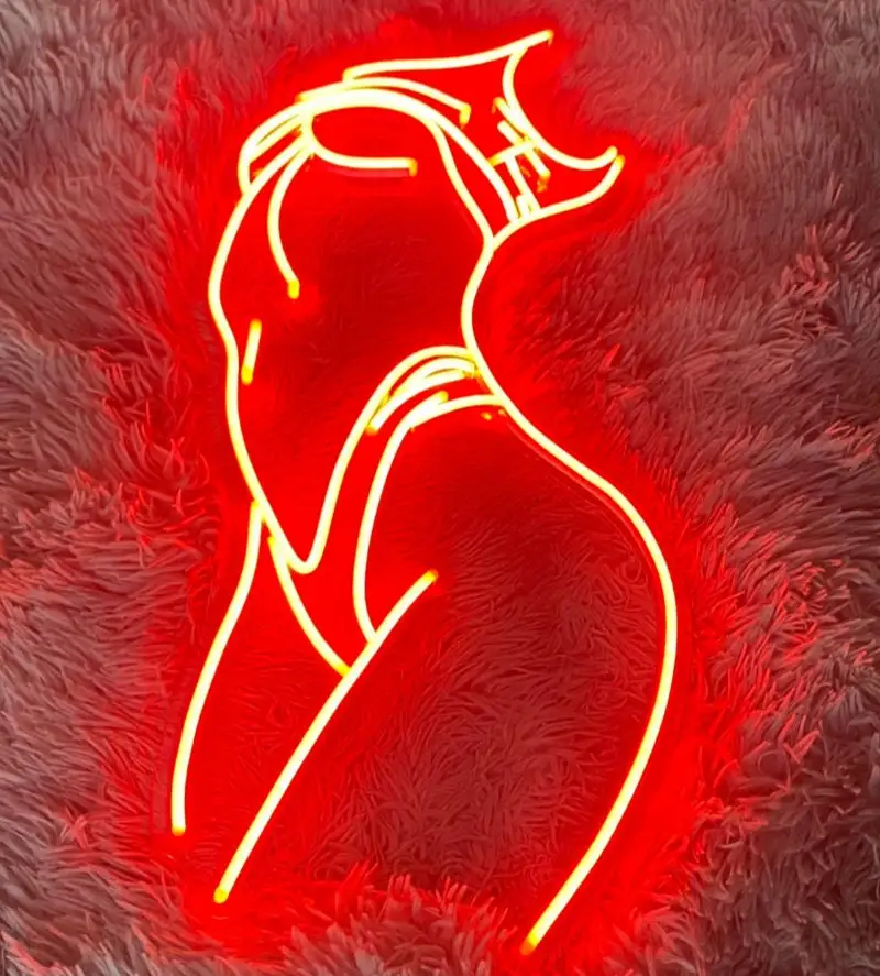 Sexy Body Female Figure Led Light Body Led Sign Custom Neon Sign Woman Body Sexy Wall Decor