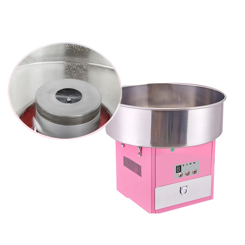 Semi-Automatic Cotton Candy Making Machine | Commercial Use, Easy