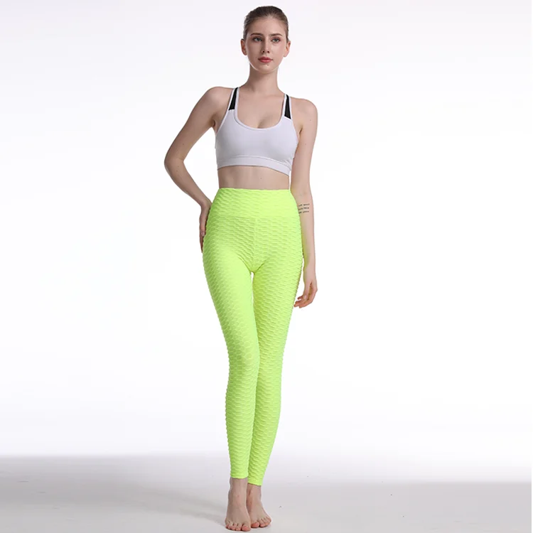OEM Wholesale High Waist Ladies Yoga Leggings Womens Yoga Pants Fitness High Waist Tummy Control Leggings