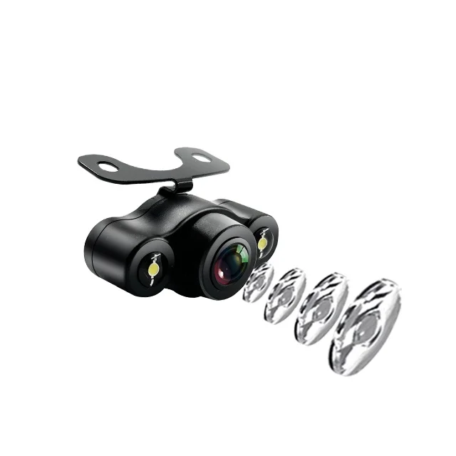 Universal Night Vision Car Camera HD IP68 Waterproof Rear View Camera With Dynamic Trajectory Parking Line
