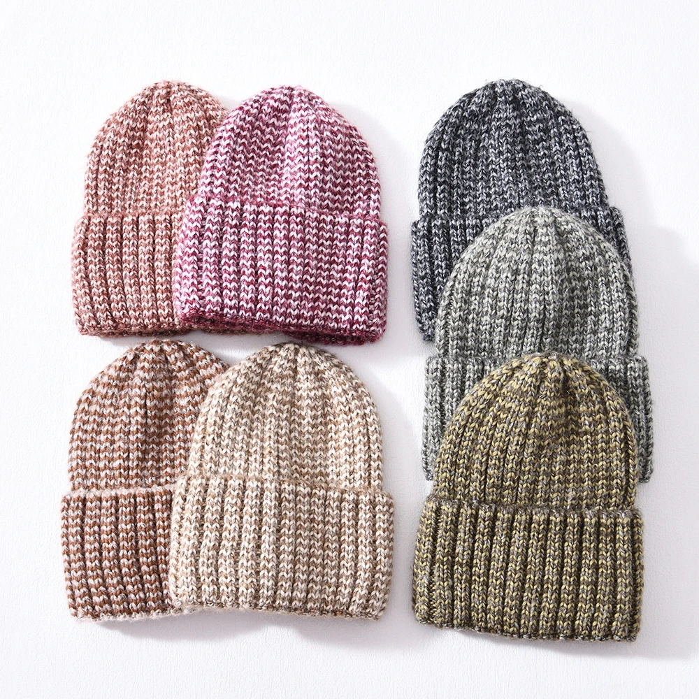 Wholesale Factory Fashion High Quality Real Fur Pom Ball Winter Hat Mix ...