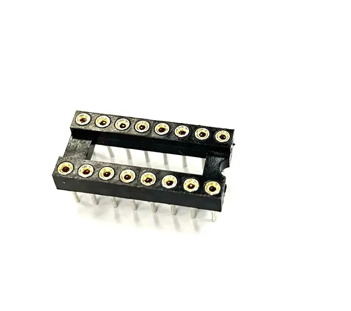 IC 260 x IC Socket Adapter Round 18 Pin headers & Sockets Pitch 2.54mm 7.62mm 