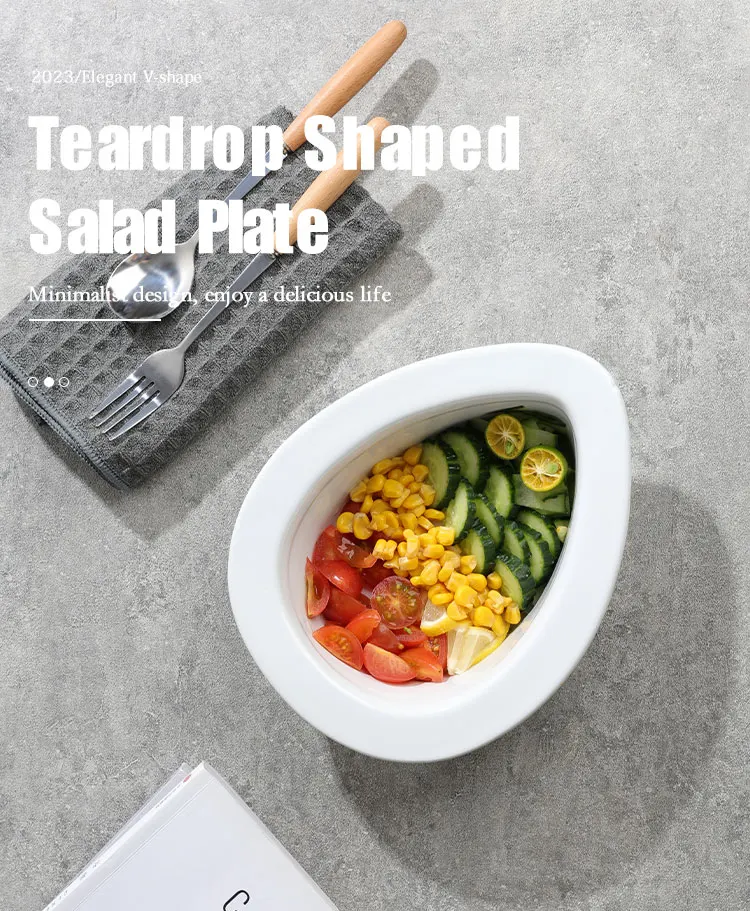 Manufacturer Handmade Glazed Personalized Ceramic Waterdropshaped