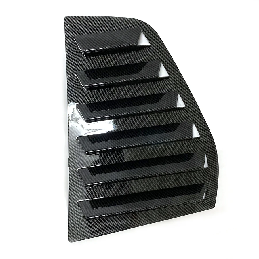 product abs triangular rear window for vw golf 5 2005   2007 window louvers shutters blinds cover exterior parts spoiler-7