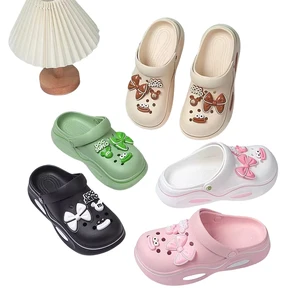 Top Sale Cartoon Pattern Printed Custom Shoe Clog Designer Garden Clogs Shoe Summer Outdoors Comfortable Mules
