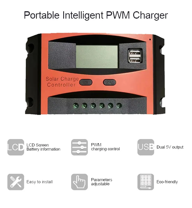 sunkart W88-C PWM 30 Amp PWM Solar Charge Controller Price in