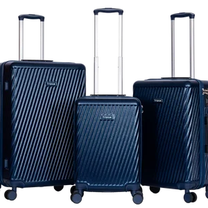 High Quality ABS Luxury Modern Style 3pcs Luggage Set (20/24/28 Inch) Classic Travel Trolley Suitcase Factory Price