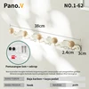 NO.1-62 White 5 hooks