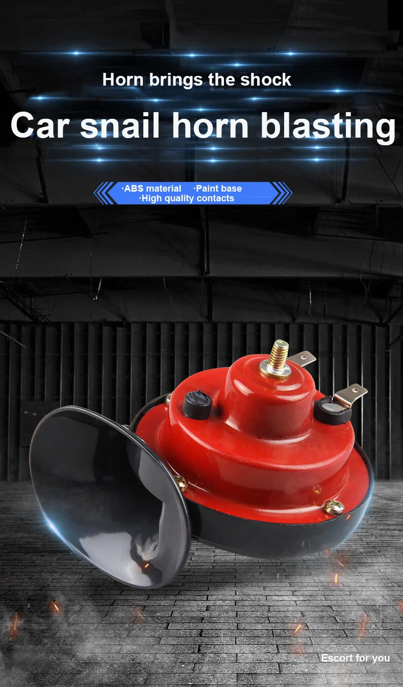 Tz101 Professional Car Horn 12v Horn Loudness Automatic Snail Car High