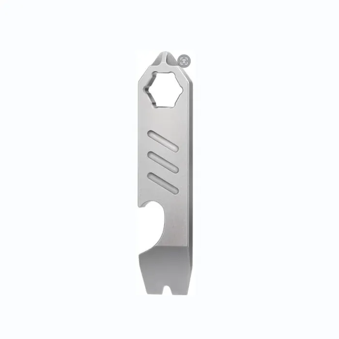 Titanium MINI EDC Pry Bar with Bottle Opener Function