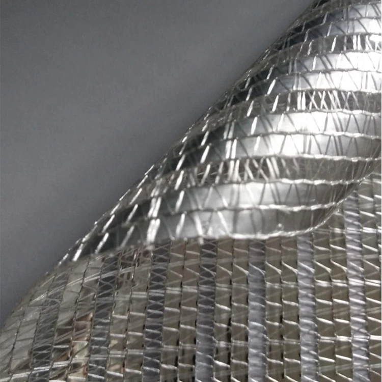 Meshel aluminum foil shade net used inside the greenhouse, reflected light, heat preservation and humidity control
