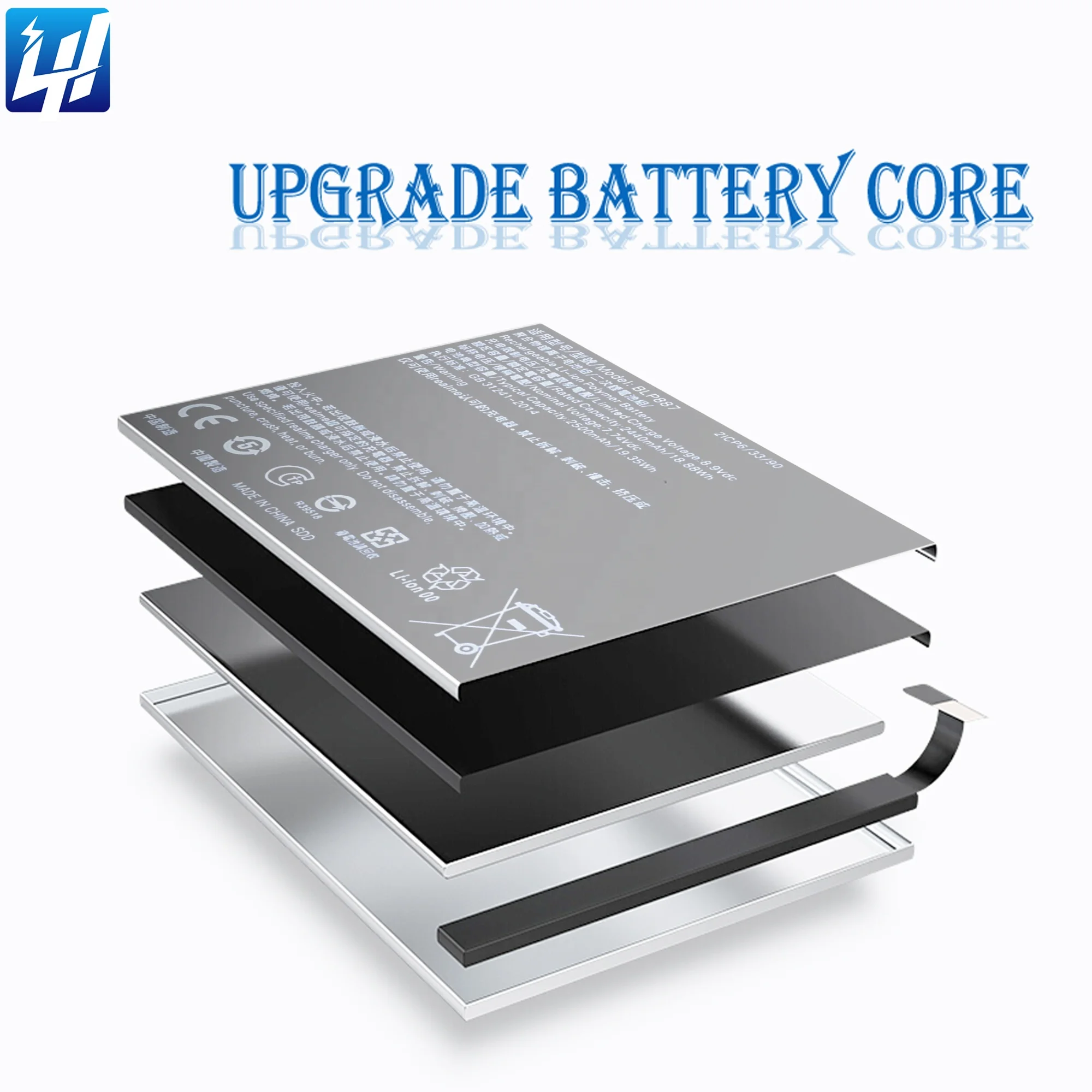Batterie De Remplacement Pour Realme GT 7 Pro - BLPB33, Neuve Sous Blister, Compatible
