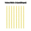 Yellow White Striped Ringed