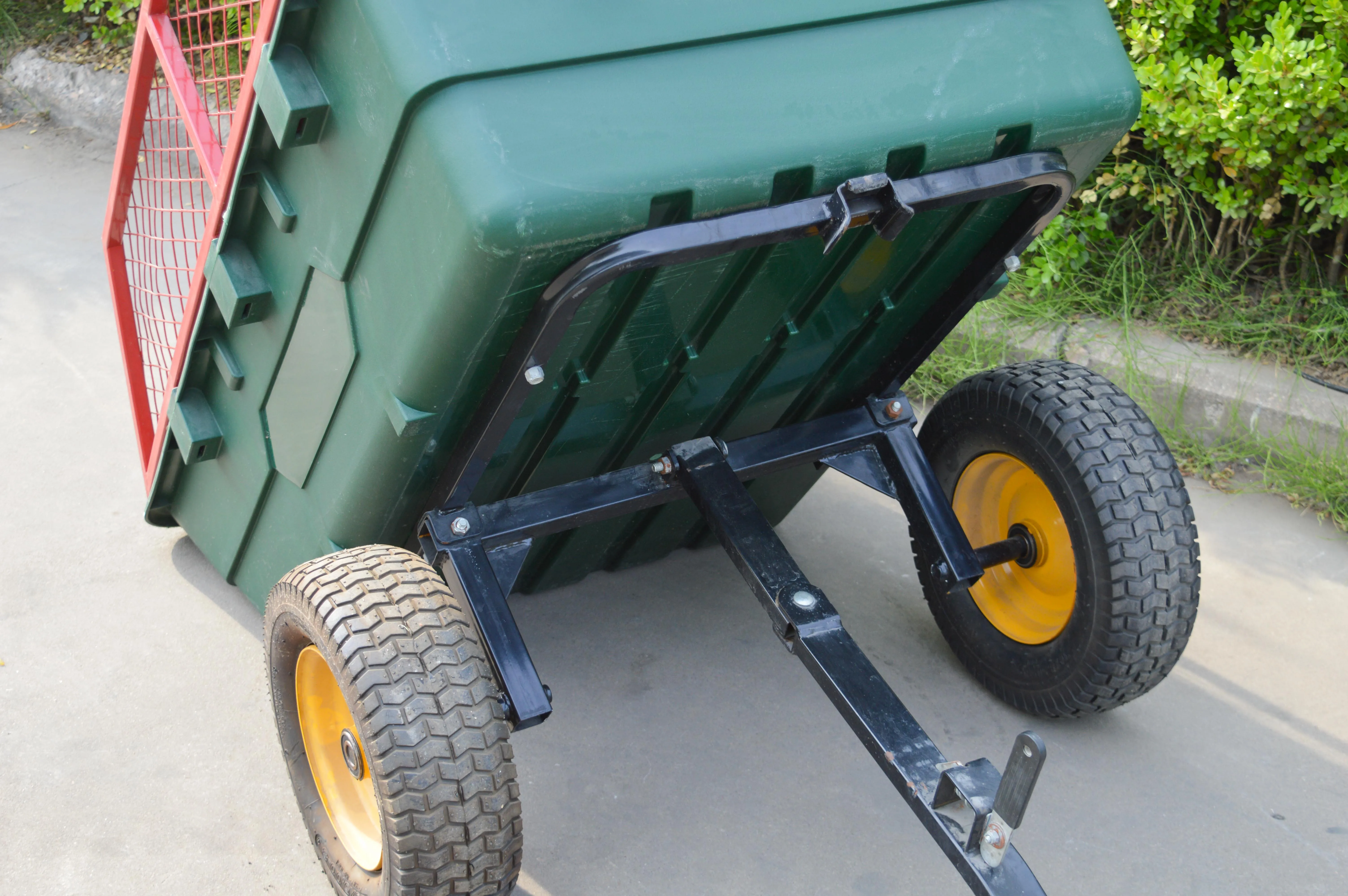 Tractor Truck Behind Tow Bike Dump Trailer Motorcycle ATV