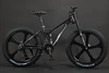 Black magnesium alloy 5-blade integrated wheel