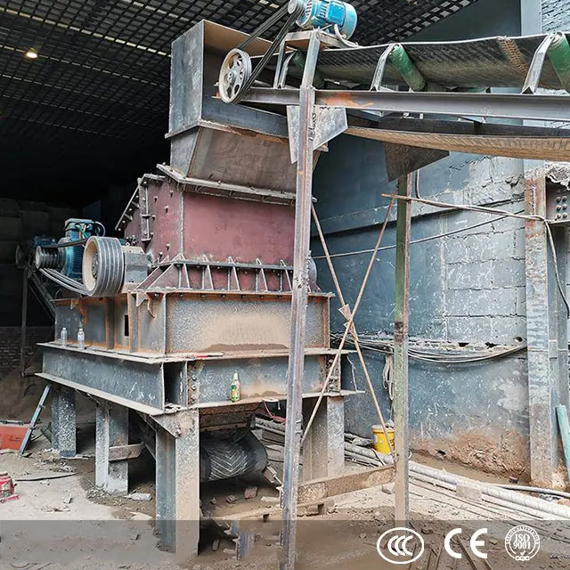10t/h Silica Sand Making Machine Rock Salt Stone Fine Impact Hammer Mill Crusher Small Capacity