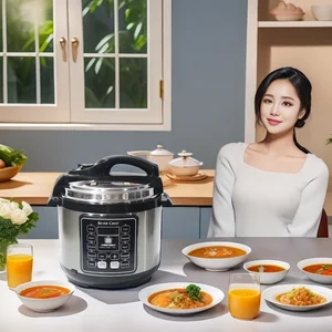 5L 6L Multi-purpose Kitchen Appliances High Pressure Cookers Full Automatic Intelligent Multi-function Electric Pressure Cooker