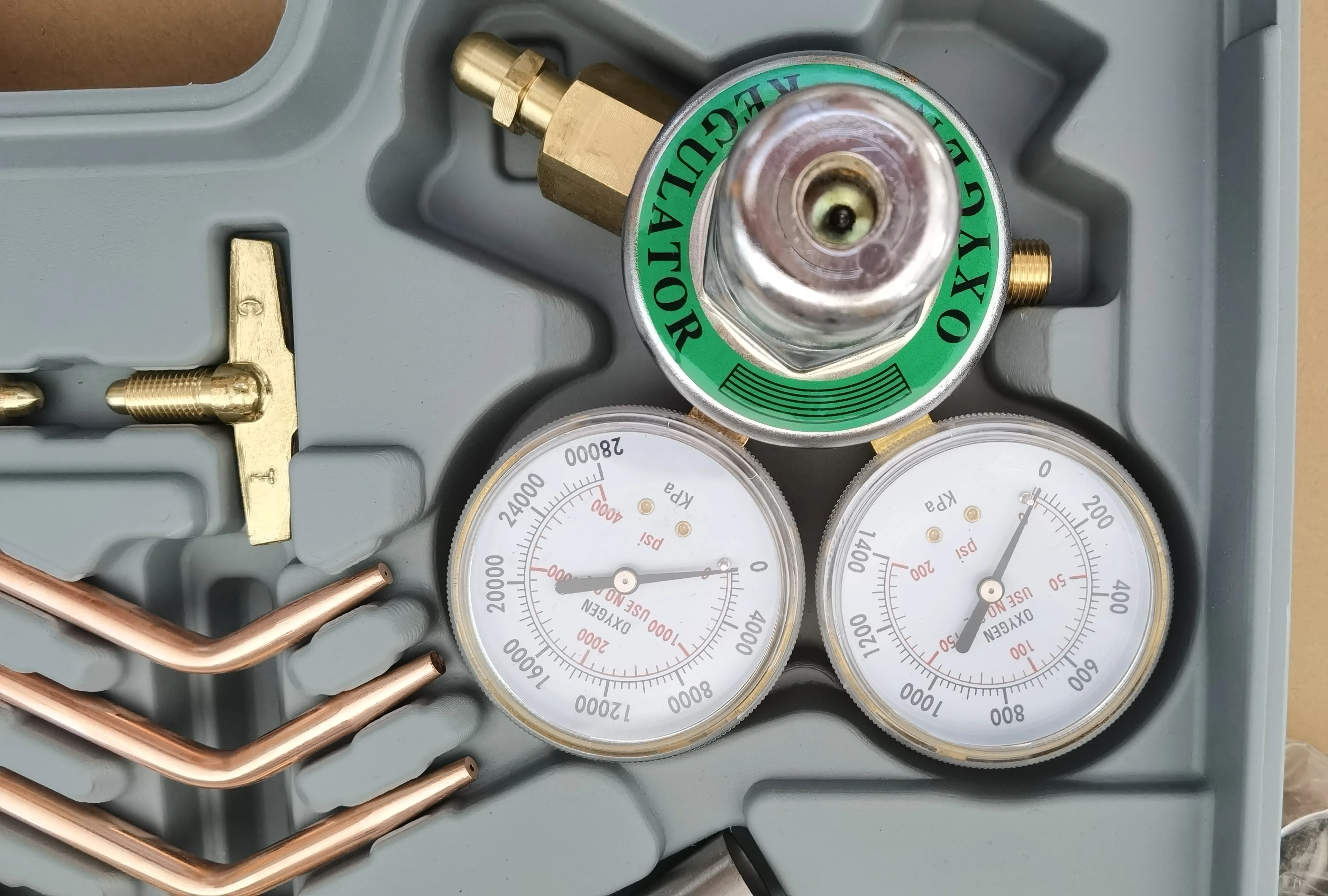 Oxygen Acetylene Gas Regulator Welding Cutting Torch Kit