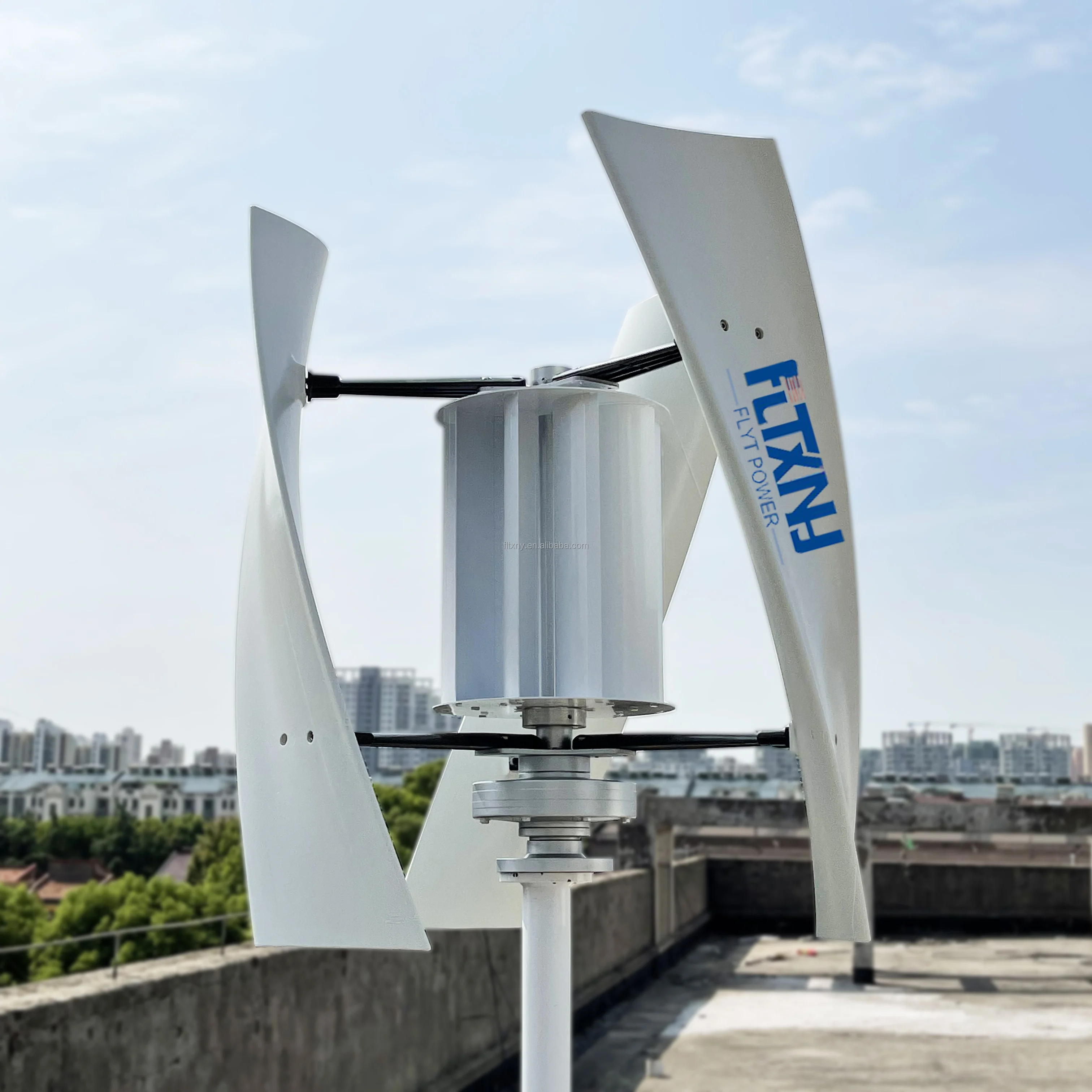 24v 3kw Vertical Axis Wind Generator Kit - Free Energy