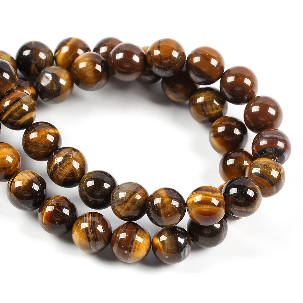 product 4 16mm  aaa yellow tigers eye stone loose beads round beads bracelet diy jewelry accessories-9