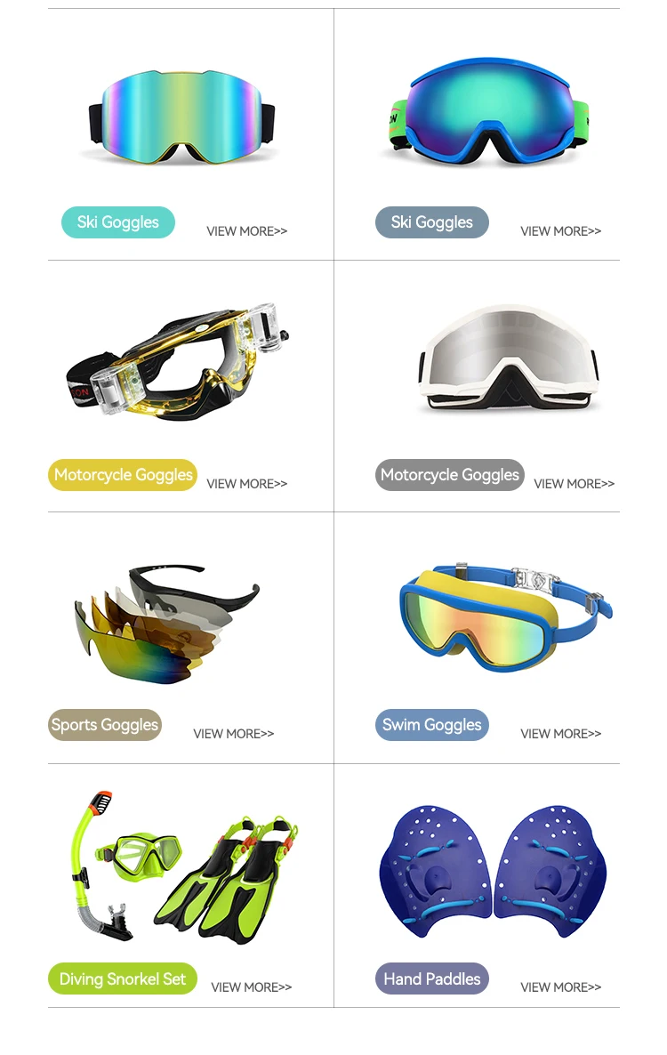 Manufacture Anti Snow Blindness Ski Sports Glasses Uv Protection Cold