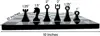 Set di Scacchi Portatile da 10" con Custodia