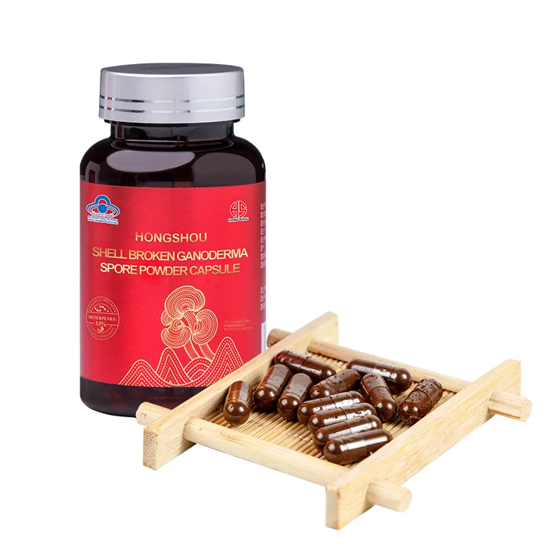 Ganoderma Lucidum Plant Extract Capsule Lucidum Ganoderma Capsule Heathcare Supplement