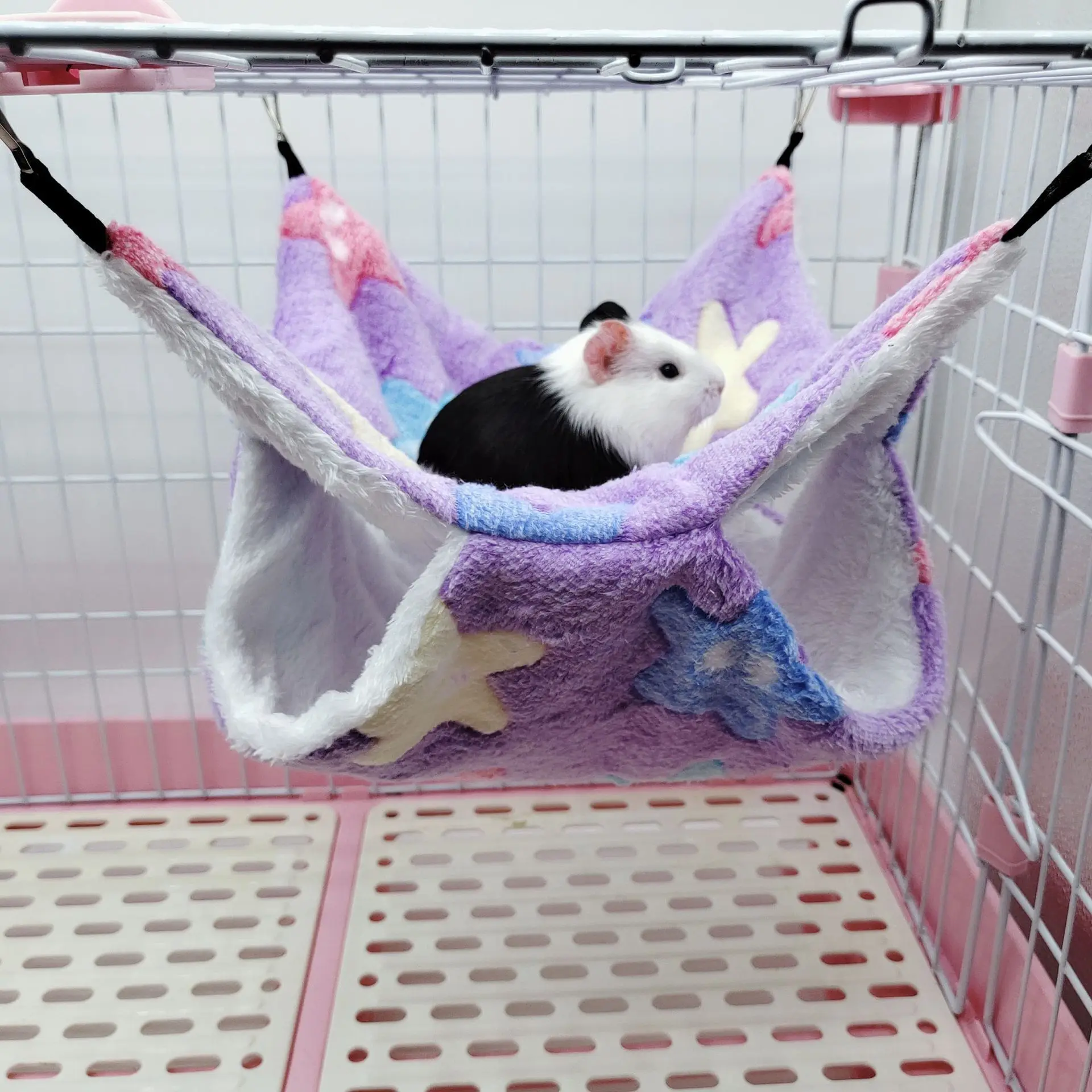 Promotional Pet Products Hanging Nest Bed for Sugar Glider Hamster Squirrel  Rat Guinea Pig-for Sleep Hideout Tunnel Accessory, image size:1920x1920