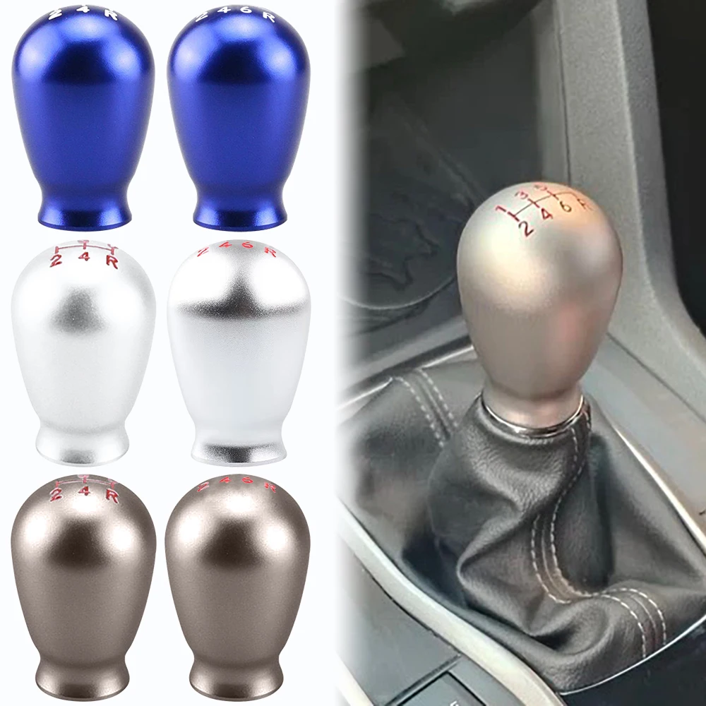 JDM Universal New Titanium 5/6 Speed Teardrop Shape Manual Gear Shift Knob For Honda Civic TYPE R FK8 FL5 Fit GK5 GE8 GR9 Car