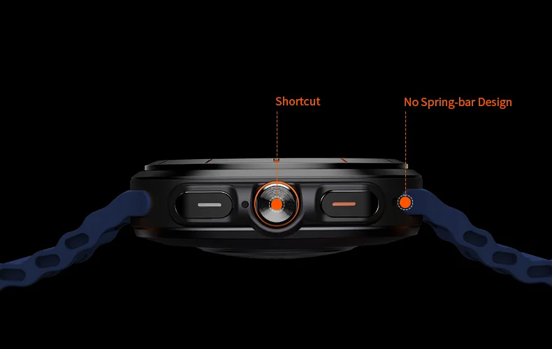 2026 HD8 Watch Ultra AI SmartWatch 400mAh 1.46inch Health Detection Relojes Sleep Monitoring Sports Compass Smart Watch