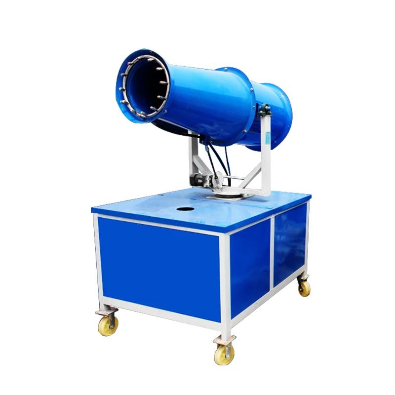 60m Mobile Security Fog Cannon Machine Agricultural Mist Blower Sprayer Fog Cannon