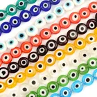 Evil Eye Beads Hot Selling Evil Eye Beads For Jewelry Making Loose Beads Glass Eye Stone 6mm 8mm 10mm 12mm