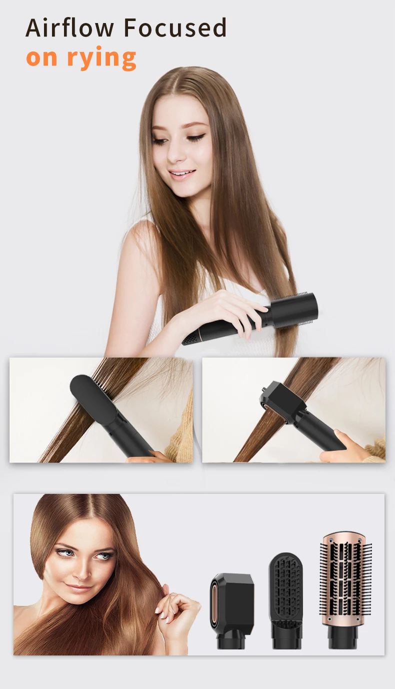 Factory Price Blowout Hair Dryer Brush Straightening Hot Air One Step