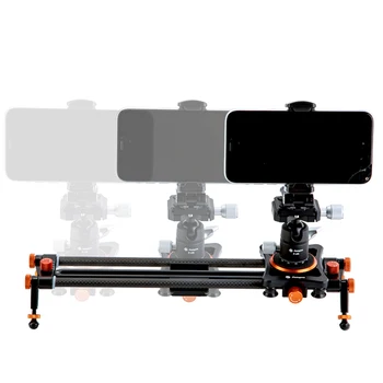 Photographic Video Shooting Camera Mobile Phone Carbon Fiber Slider Manual Camera Slider Carbon Fiber Camera Track Slider detail image