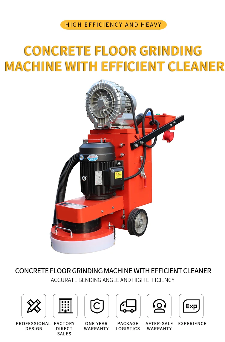 2022 Factory Price Concrete Grinder Machine High Performance Concrete Floor Grinder Road Construction manufacture