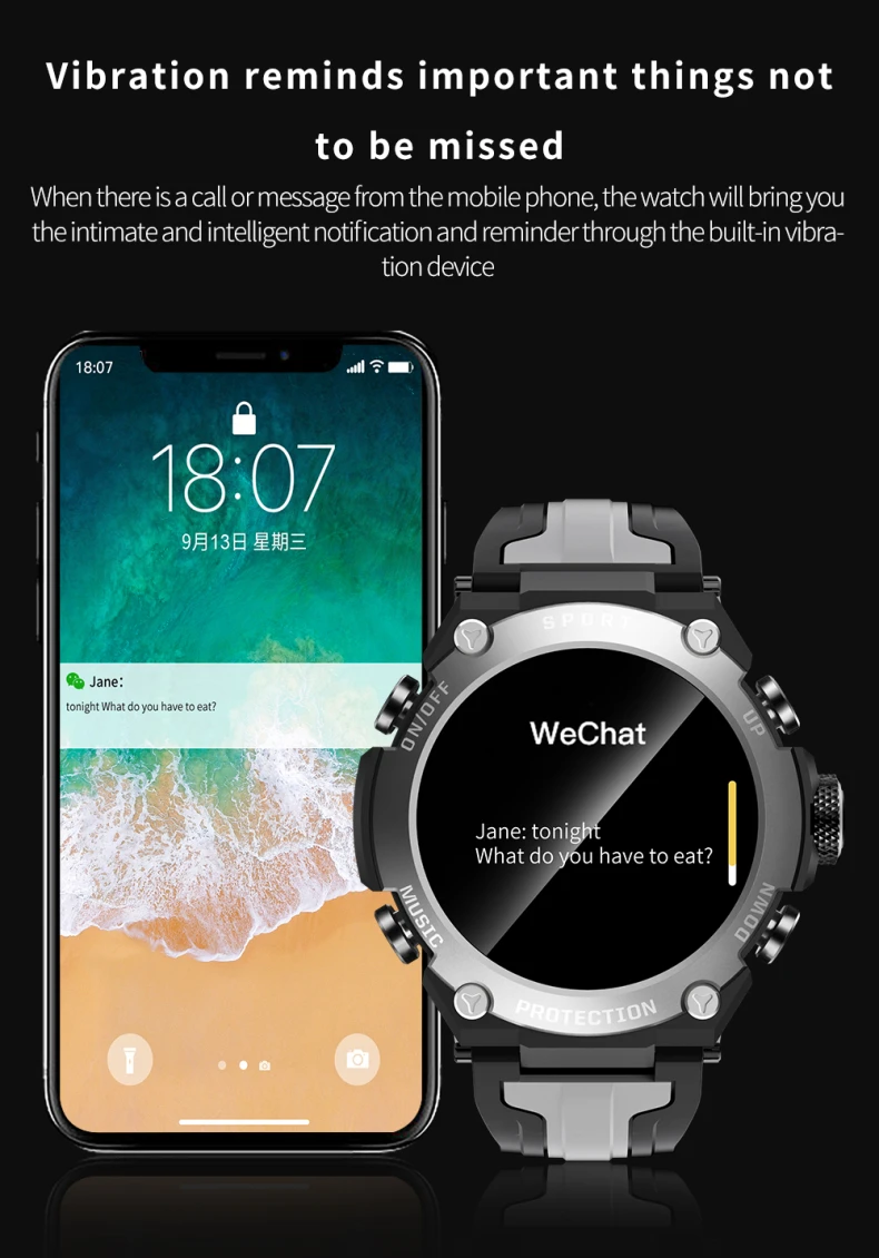2020 DK10 Smart Watch Men Play Music Independently 1.3 Inch Full Touch  Bluetooth Camera Weather Sport Smartwatch|Smart Watches| - AliExpress