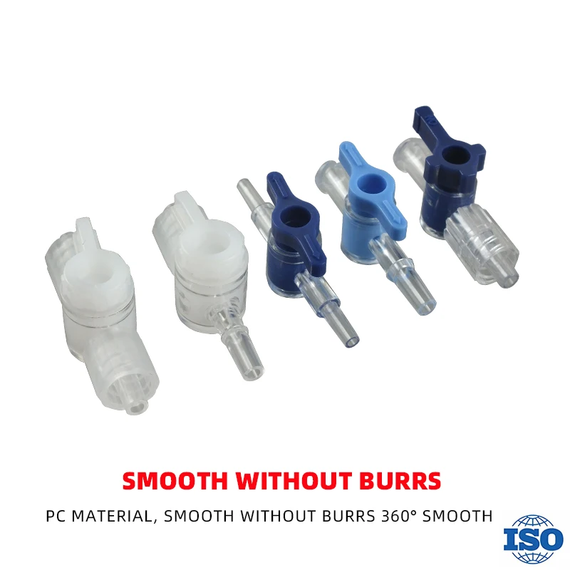 New Micro Two-way Switch Valve Microfluidic Specialized Two Way Valve Plastic Switch Valve