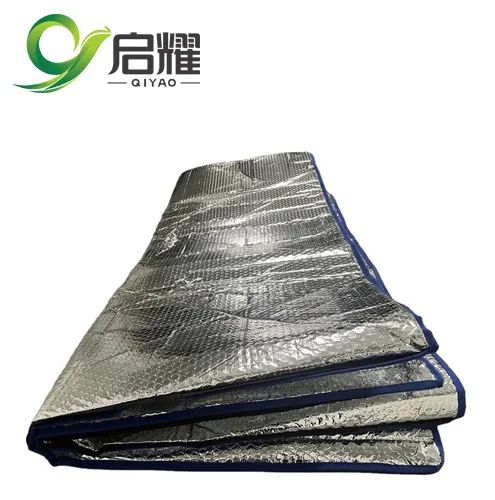 IBC Insulated Cover Thermal Pallet Cover 2-8C Temperature Protection HDPE Material Cold Chain Water Tank Thermal Cover